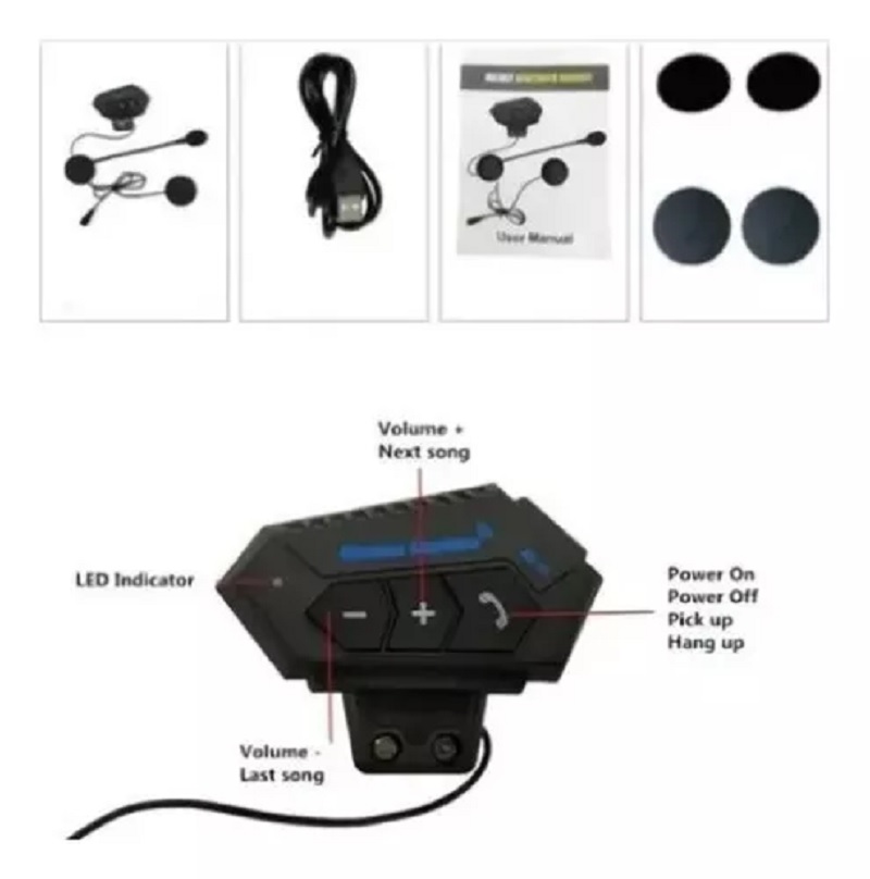 Miniatura 2 de Intercomunicador Bt12 Auriculares